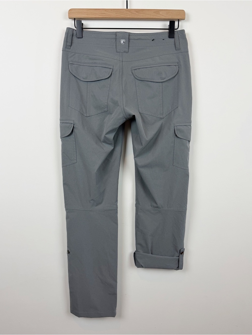 Kuhl Freeflex Convertible Roll Up Slate Hiking Pants - Picture 7 of 14